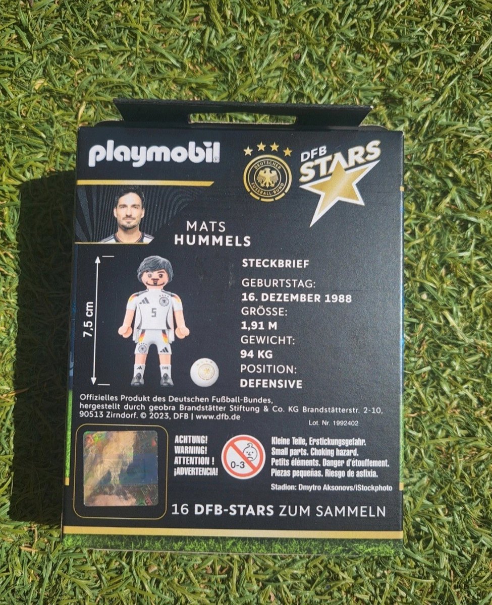 Playmobil 71662 duitse voetballer dfb stars Mats Hummels