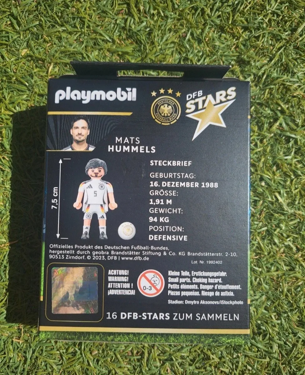 Playmobil 71662 Duitse Voetballer DFB Stars Mats Hummels