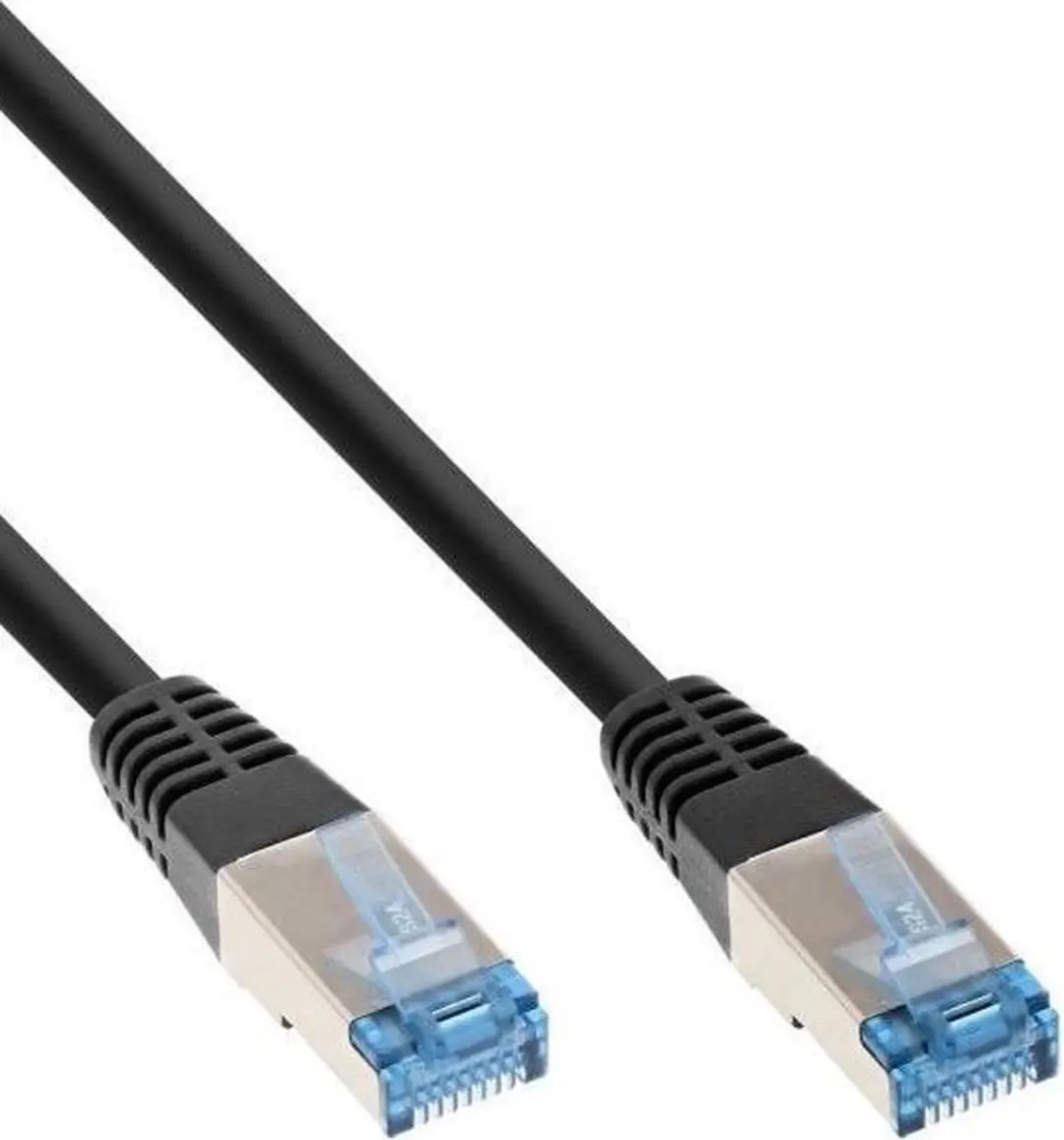 InLine S/FTP CAT6a Industriële Netwerkkabel 10Gb - 1,5m - Zwart