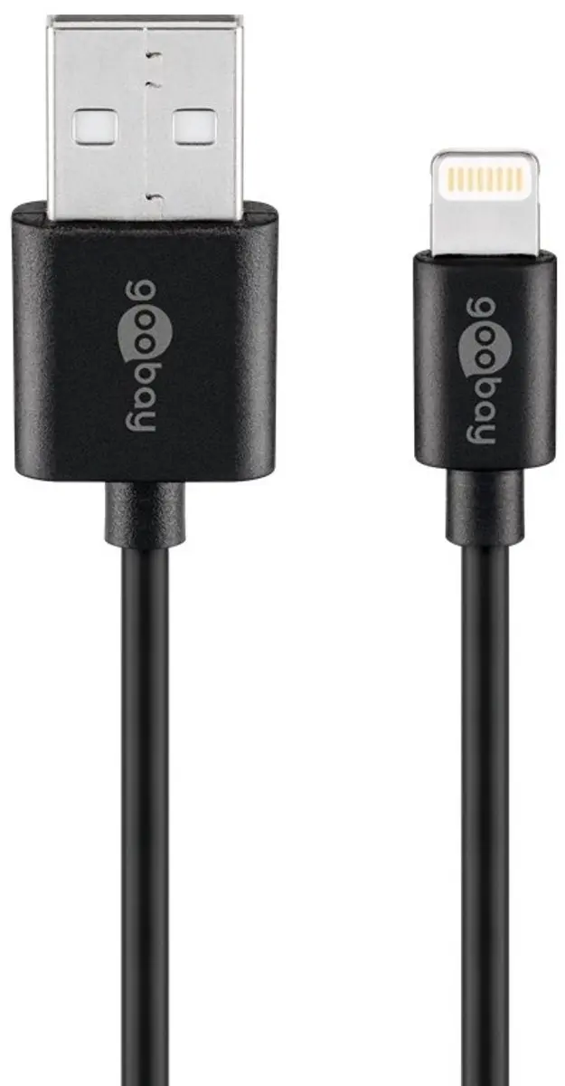 Goobay 8-pins Lightning naar USB-A Kabel 2m - 10 Stuks