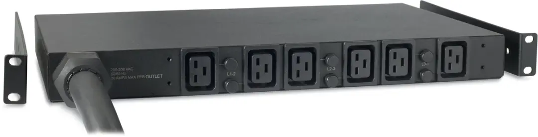 APC Basic Rack PDU AP7526 22kW 400V - 6x C19 - Zwart