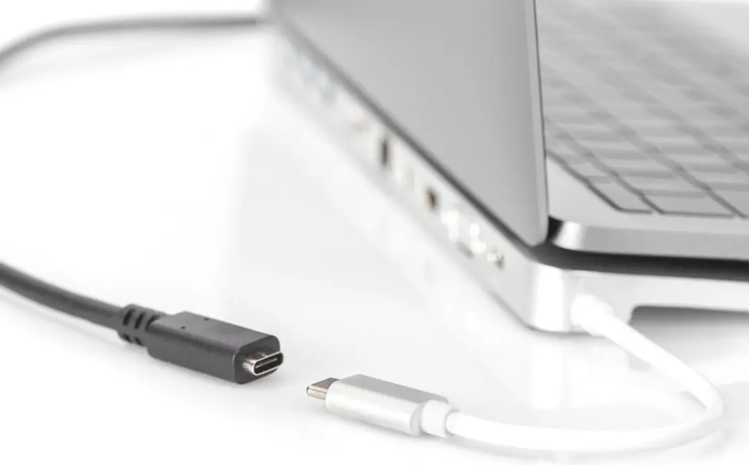 Digitus USB 2.0 USB-C Kabel 2m - Zwart