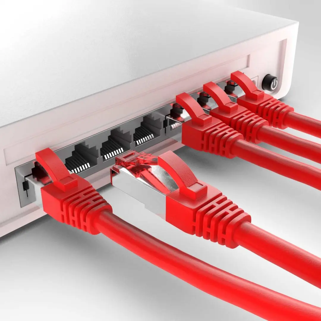 Goobay 95583 Cat 6 UTP-kabel RJ45 1.5m - Rood