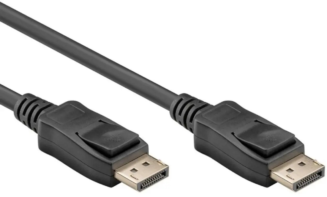 Goobay DisplayPort Kabel 16K 60Hz 5m - UHBR13.5 - Zwart