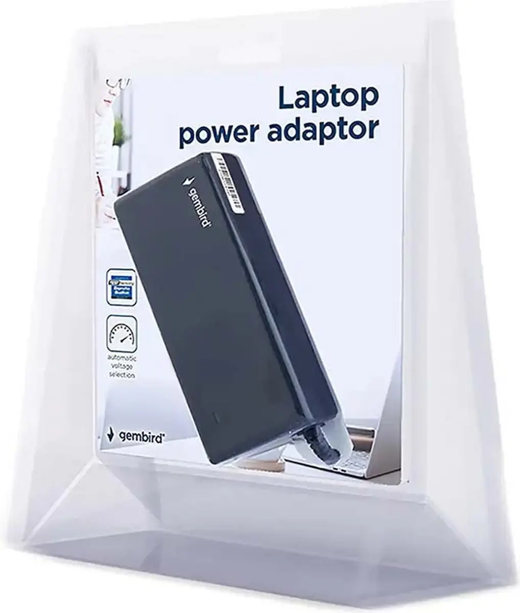 Gembird NPA-AC1D Universele Notebookadapter 90W - Zwart - afbeelding 6 van 6