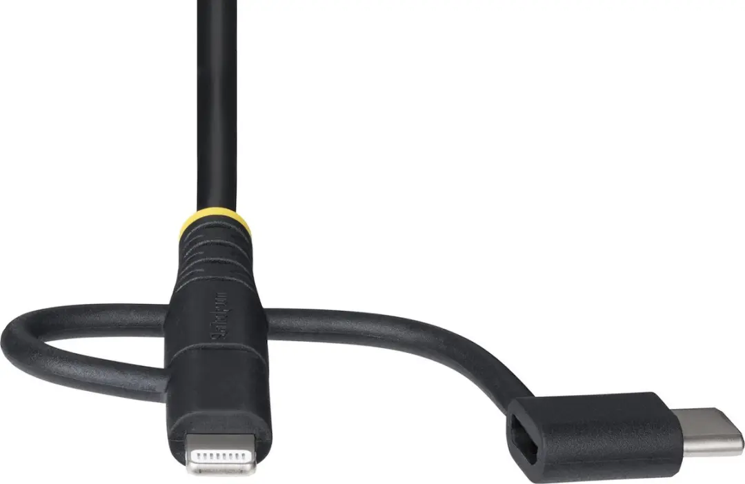 Startech RLTCUB1MBK USB 3-in-1 Oplaadkabel - Zwart