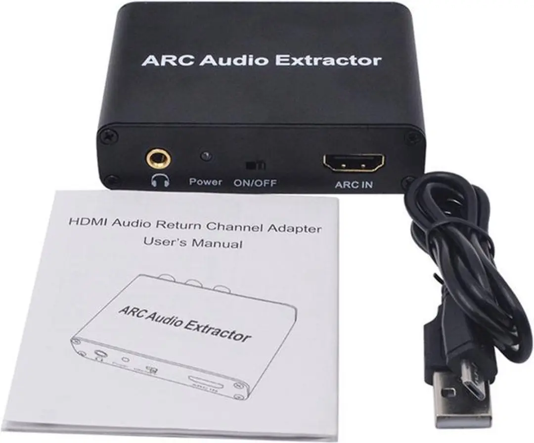 NÖRDIC SGM-146 HDMI ARC Converter - Zwart