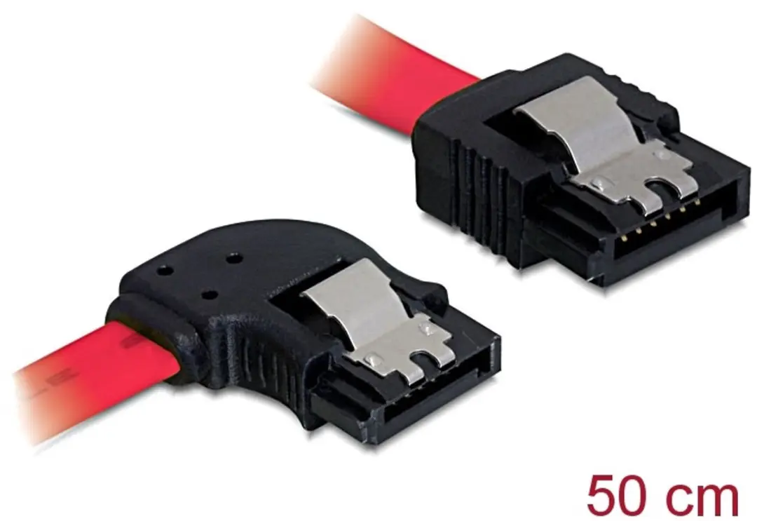 Delock SATA Kabel 3 Gb/s 50cm Rood