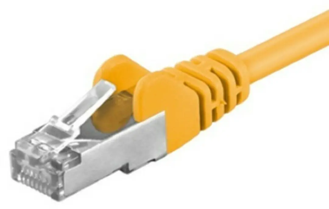 Goobay CAT5e FTP Patchkabel 7,5m Geel