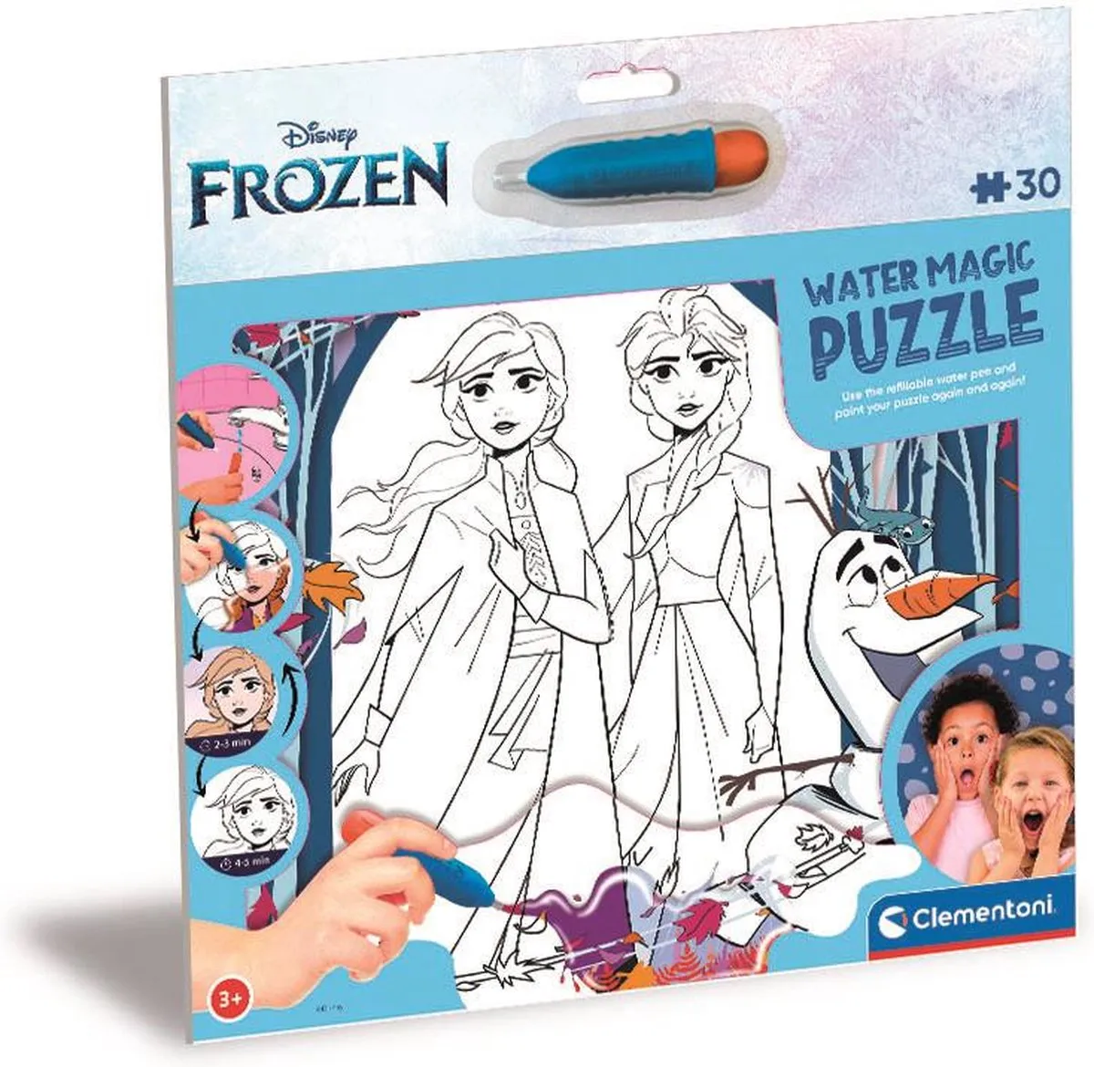 Clementoni Water Magic Frozen II Puzzel 30 Stuks