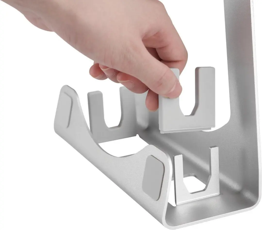 Desq Aluminium Laptopstandaard 1507 - 15.6" - Aluminium