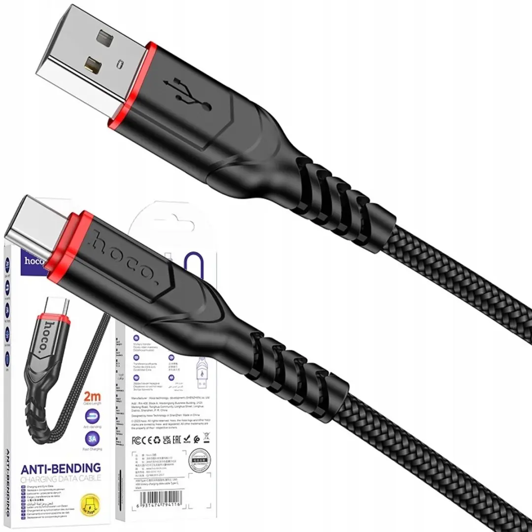 Hoco X59 USB-C Kabel 3A 200cm