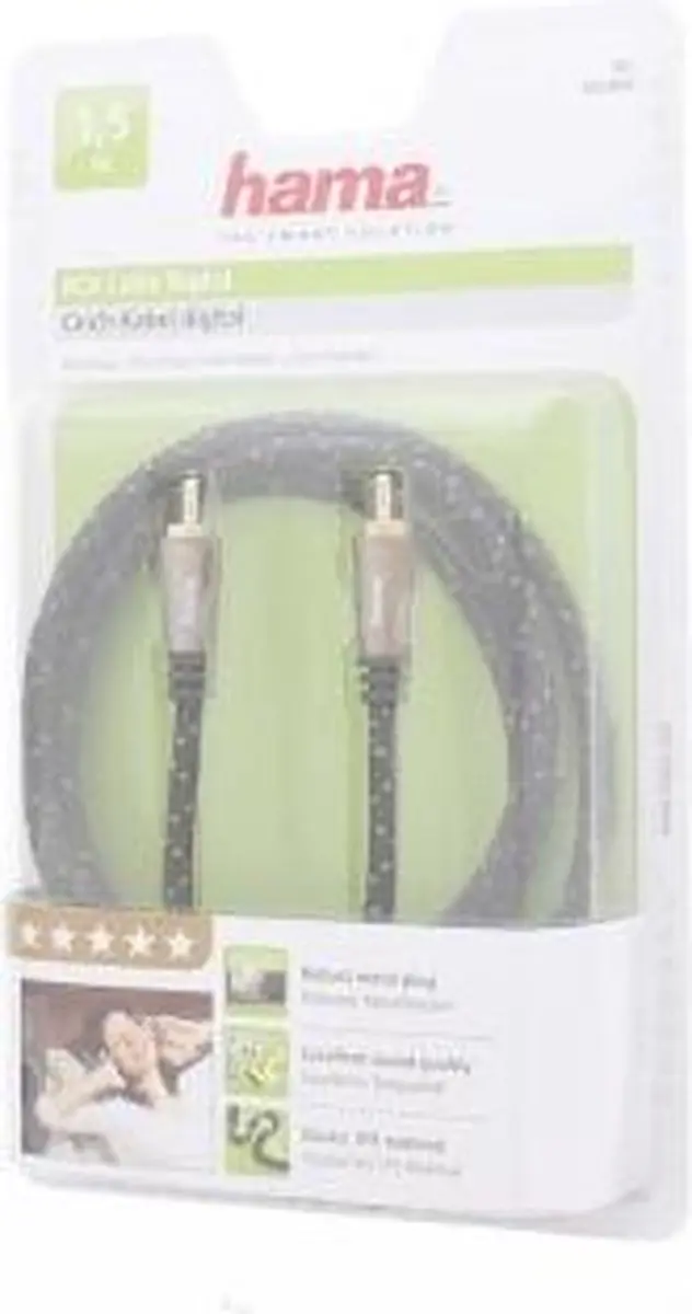 Hama Digitaal RCA Audiokabel 1.5m - Kleurenmix
