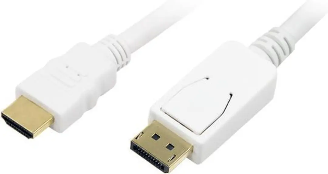 Logilink CV0055 DisplayPort-HDMI Kabel 2.0m - Wit