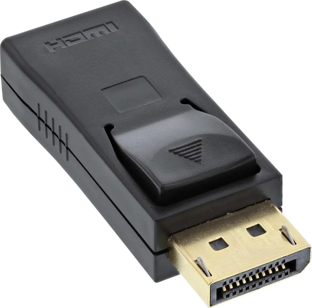 InLine DisplayPort/HDMI Adapter - Zwart