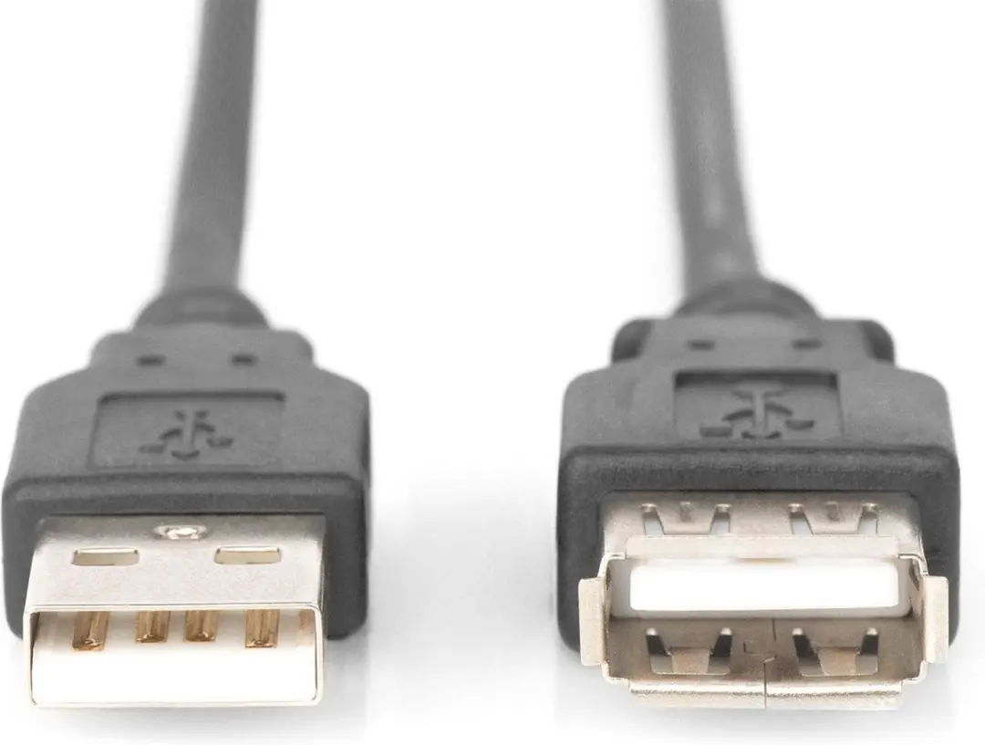Digitus USB 2.0 Verlengkabel 5m - Zwart