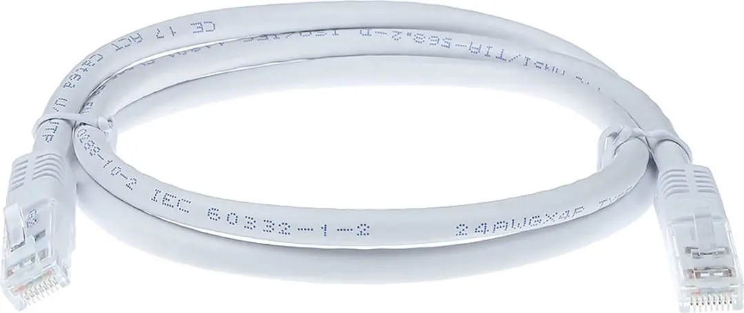 ACT Witte U/UTP CAT6 Patchkabel 3m - RJ45