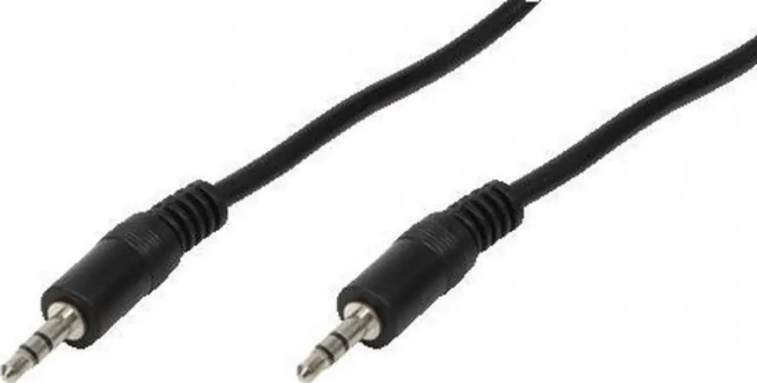 Logilink 3,5mm Jack Stereo Audiokabel - 2m - Zwart