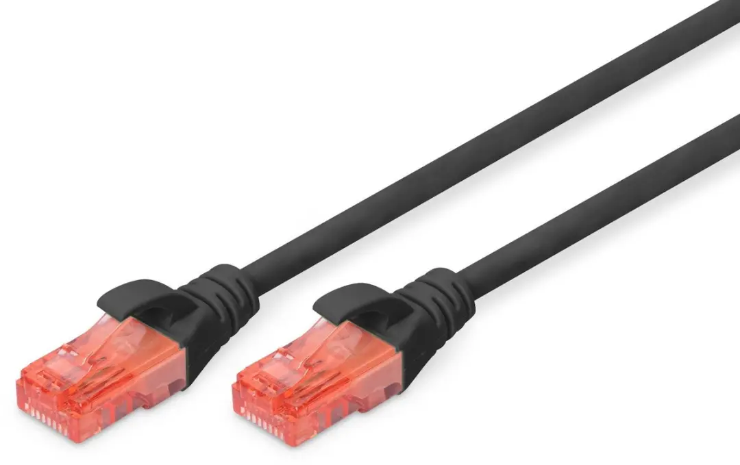 Digitus CAT 6 U-UTP Netwerkkabel 2m - Zwart