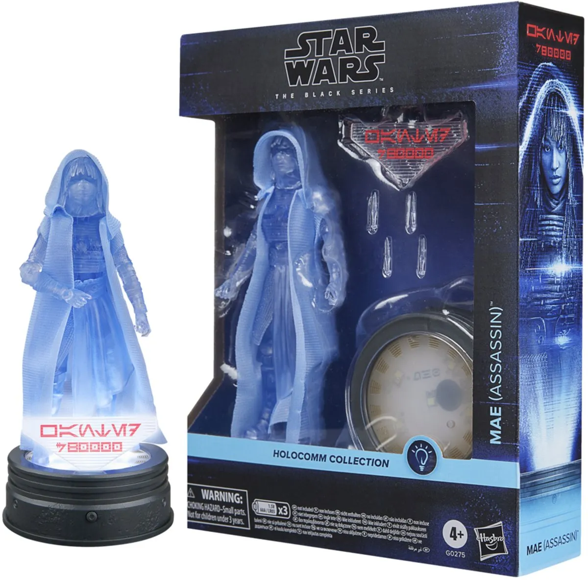 Hasbro Star Wars Mae Assassin Black Series Holocomm Collection HASG0275 - 15cm