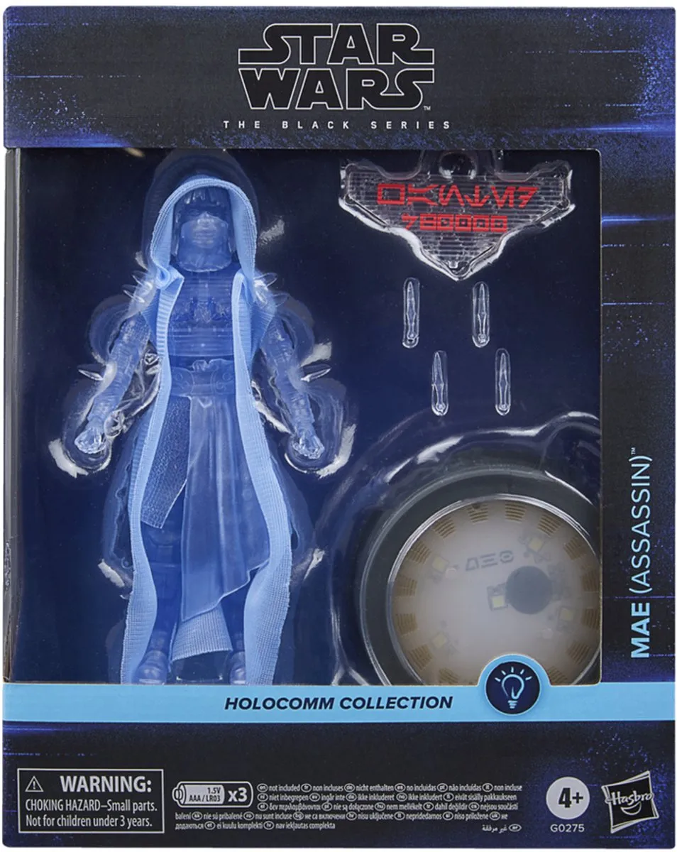 Hasbro Star Wars Mae Assassin Black Series Holocomm Collection HASG0275 - 15cm