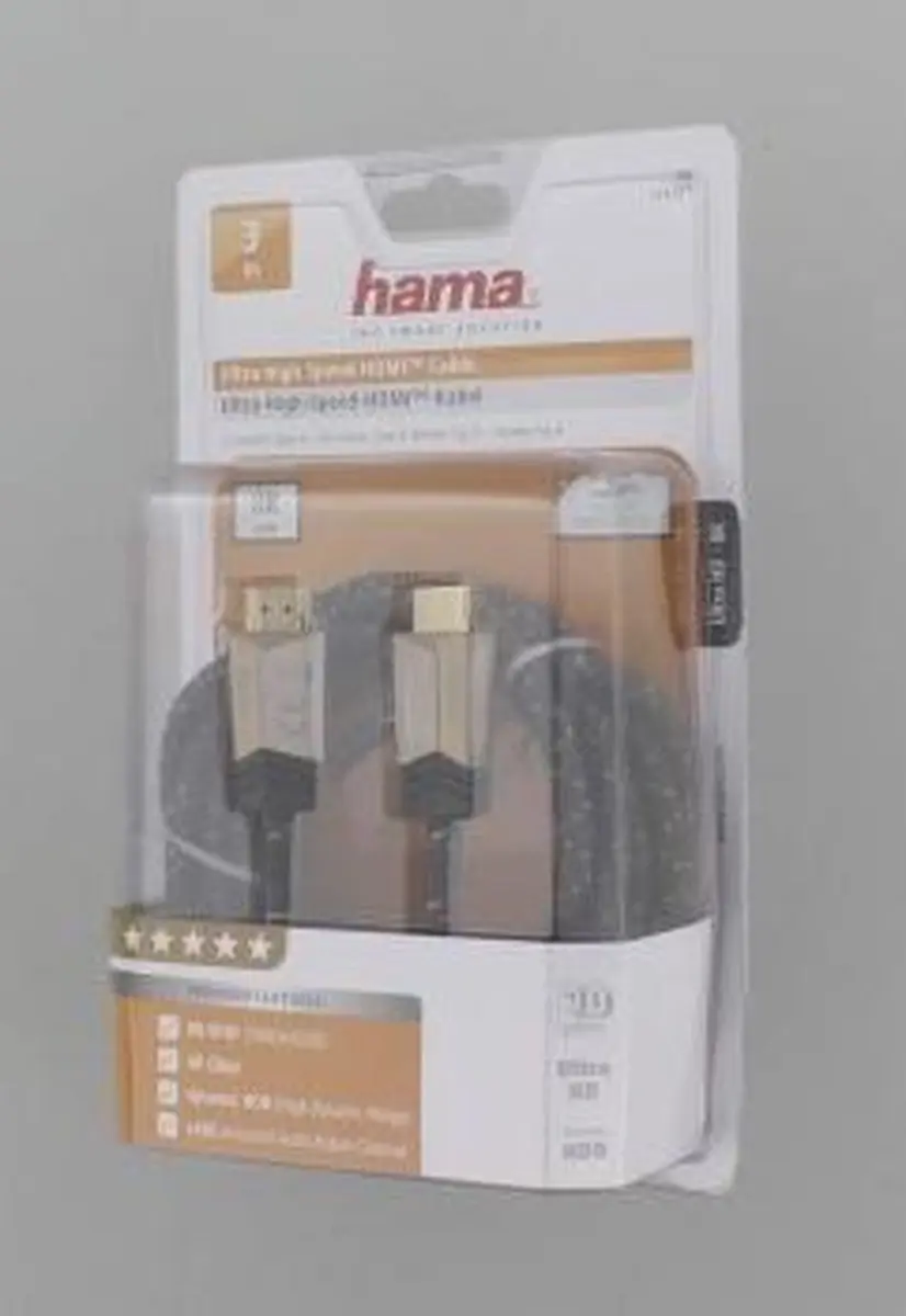 Hama Ultra High-Speed HDMI-kabel 8K 3m - Metaal - Ethernet - afbeelding 6 van 6