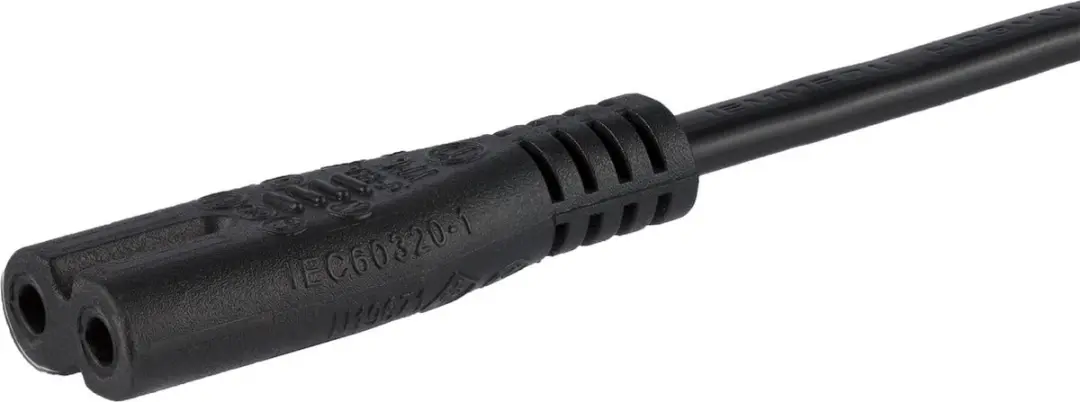Startech PXTNB2SUK6 Laptopstroomkabel 2m - BS1363 naar C7 - 18AWG - Zwart