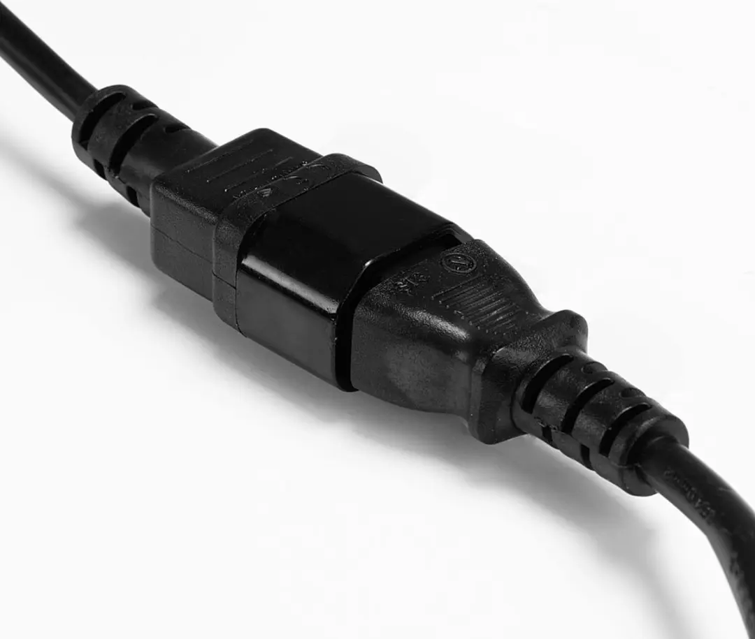 Lindy Stroomkabel 0.5m - Zwart
