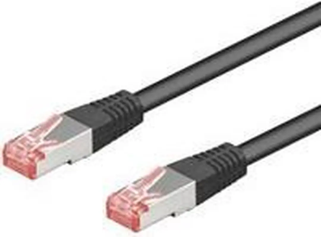 Goobay CAT 6 S/FTP Netwerkkabel - Zwart