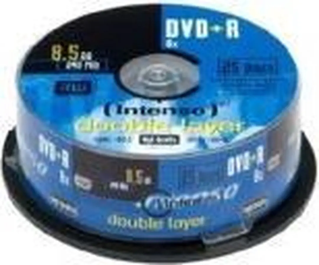 Intenso 4311144 DVD+R DL 8.5GB - 25 Stuks
