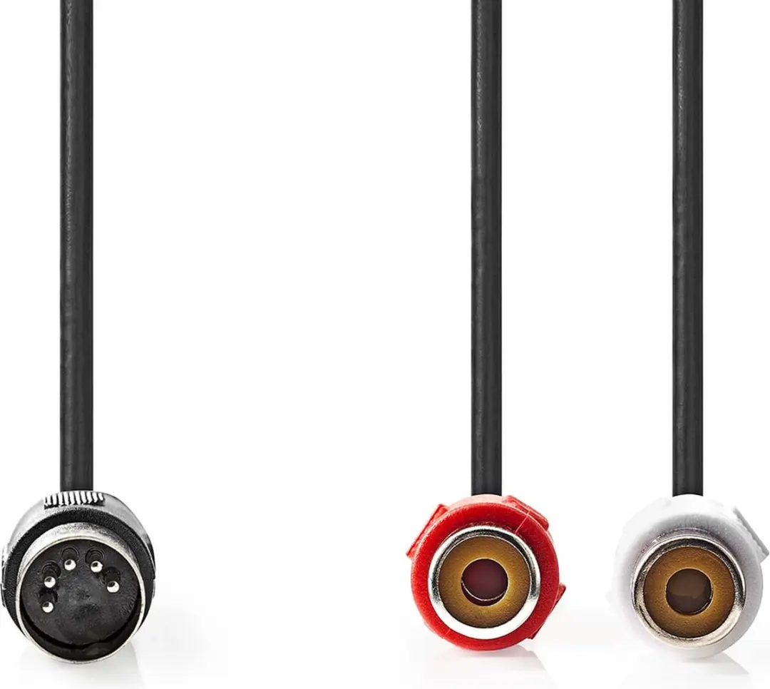 Nedis DIN-Audiokabel CAGP20250BK02