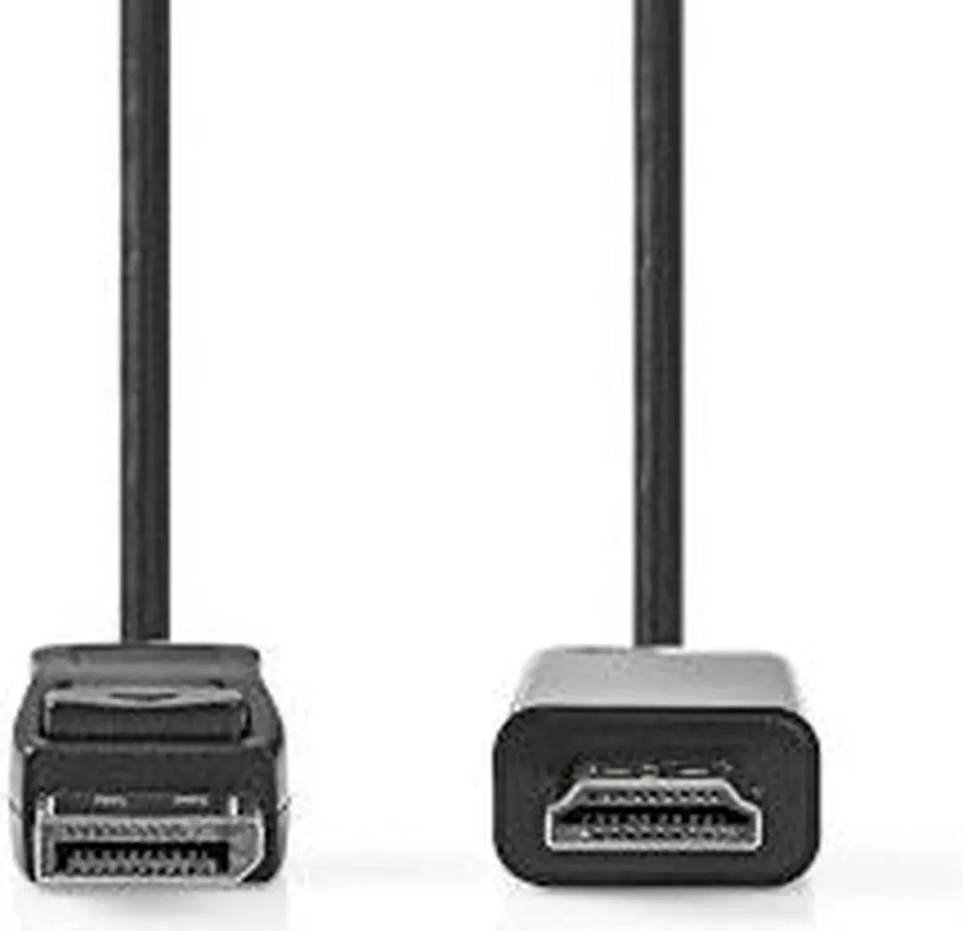 Nedis DisplayPort-HDMI Kabel CCGP37100BK20 - 2m - Zwart