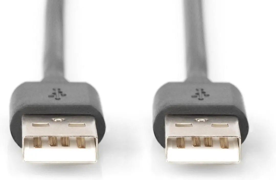 Digitus USB 2.0 USB-A Kabel 5m - Zwart