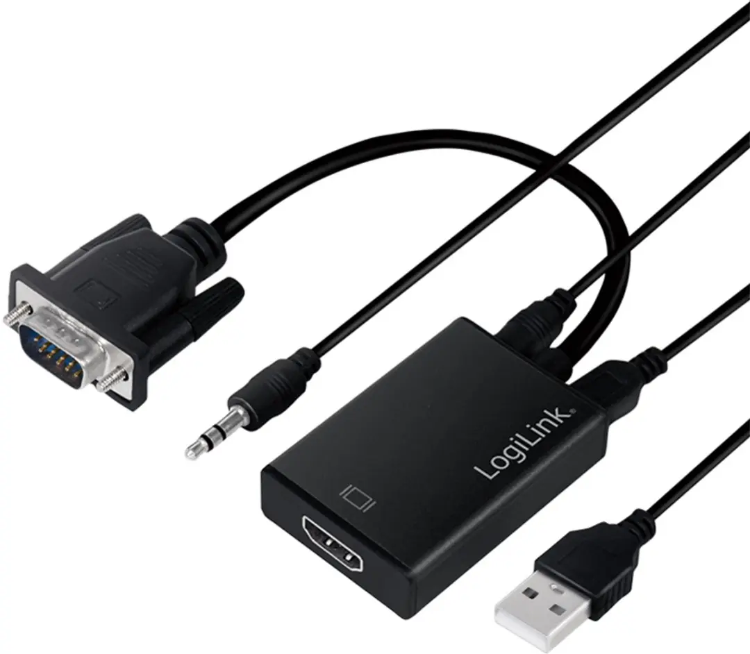 Logilink CV0060 VGA naar HDMI Adapter