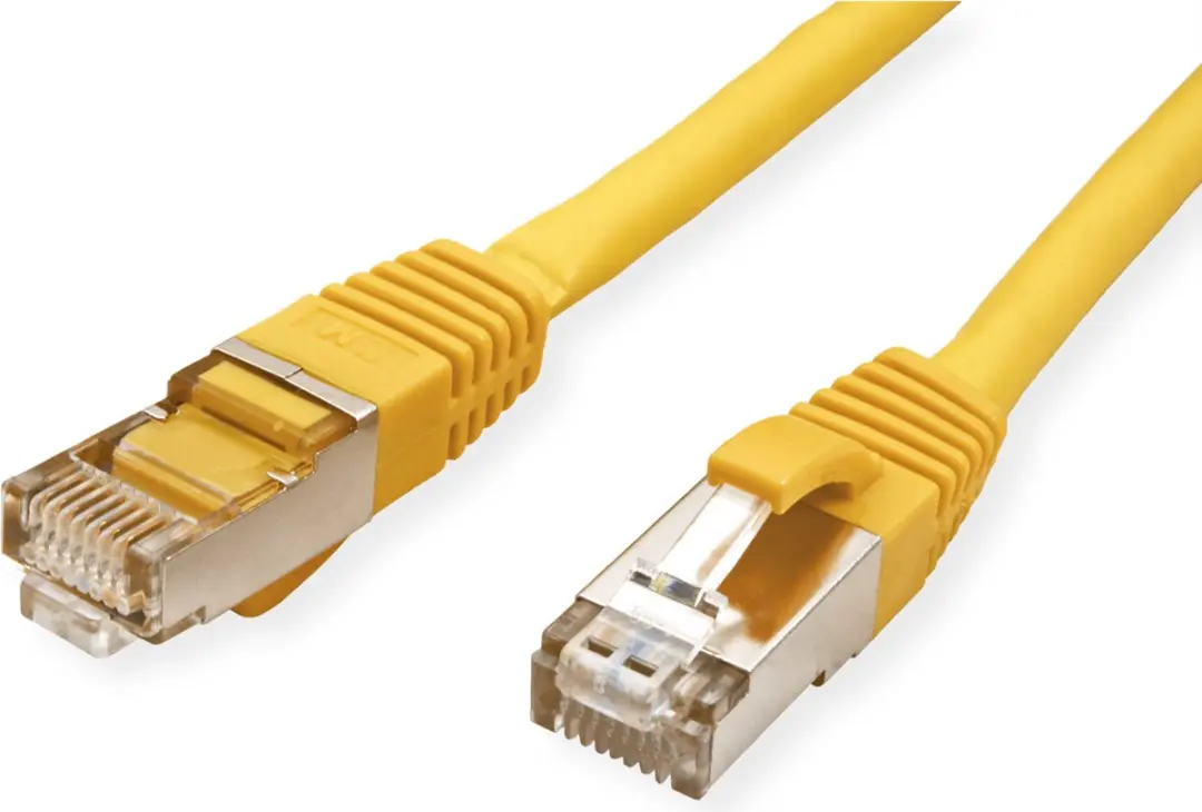 Value Patchkabel Cat.6 S/FTP PiMF Geel 1,5m