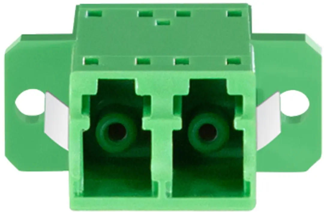Logilink FA02LC6 Glasvezelkoppeling LC Duplex - 2x - 12 Stuks - Groen
