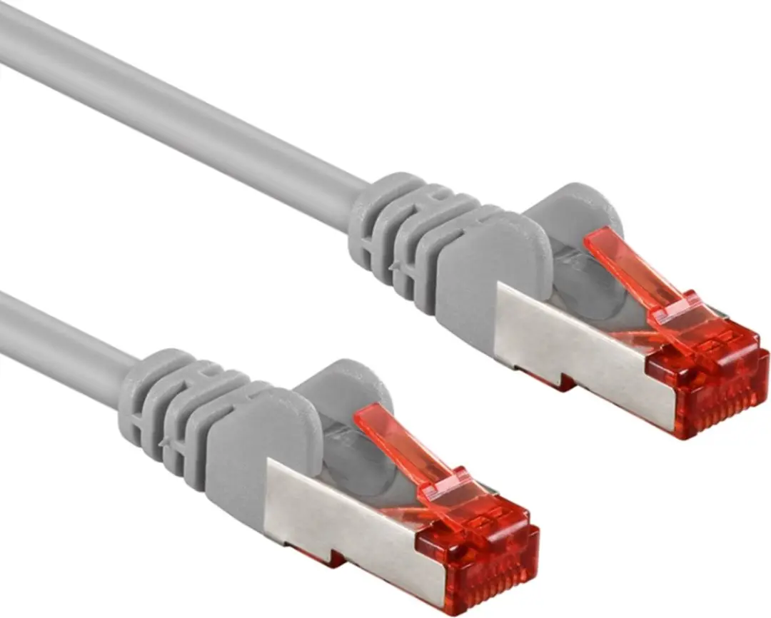 Goobay 50888 Cat 6 UTP-kabel 3m - Grijs