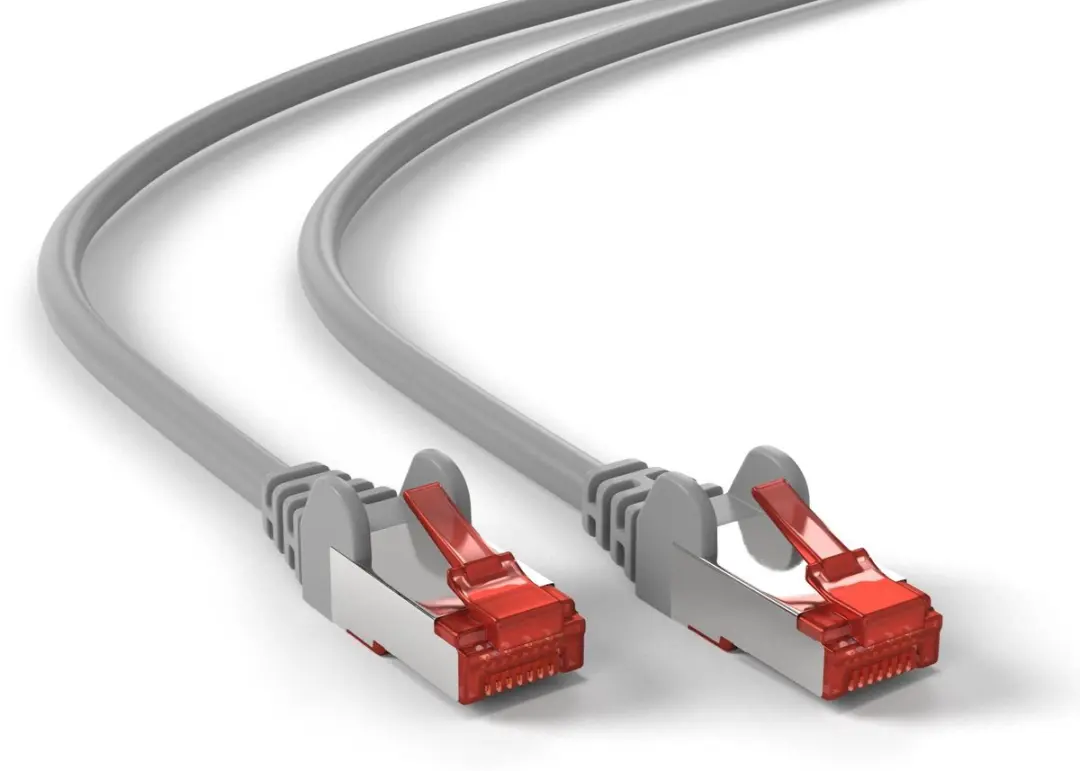 Goobay 50888 Cat 6 UTP-kabel 3m - Grijs