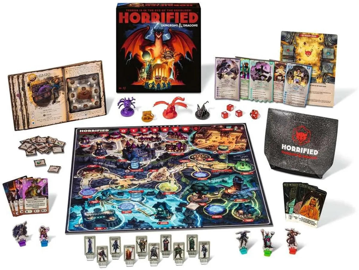 Ravensburger Horrified Dungeons & Dragons Bordspel 10824754 - 1-5 Spelers