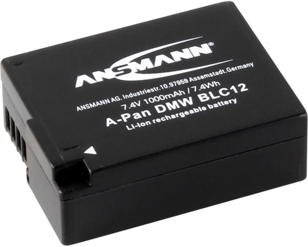 Ansmann Accu 7.4V 1000mAh - Panasonic Camera - 1400-0056