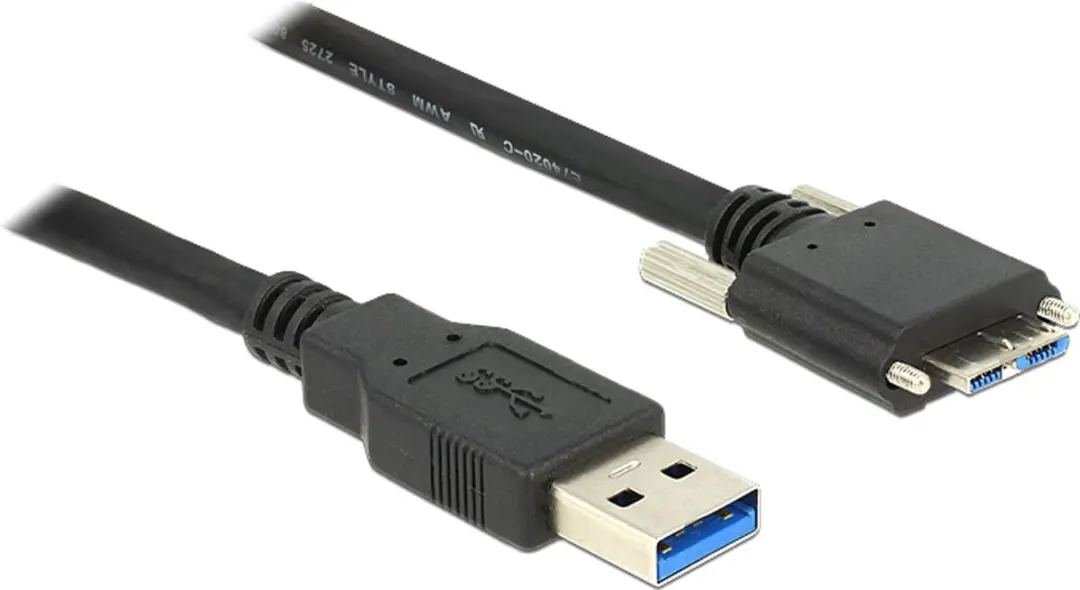 Delock 83599 USB-kabel - Zwart