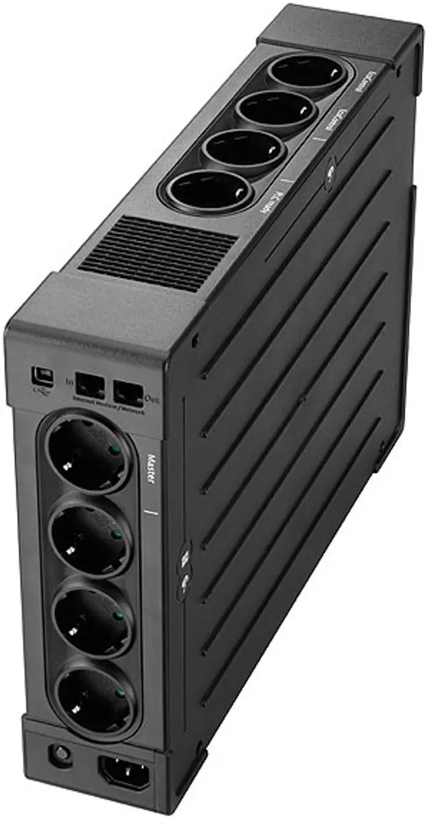 Eaton Ellipse PRO 1600 DIN UPS 1000W - 8 Stopcontacten - Zwart