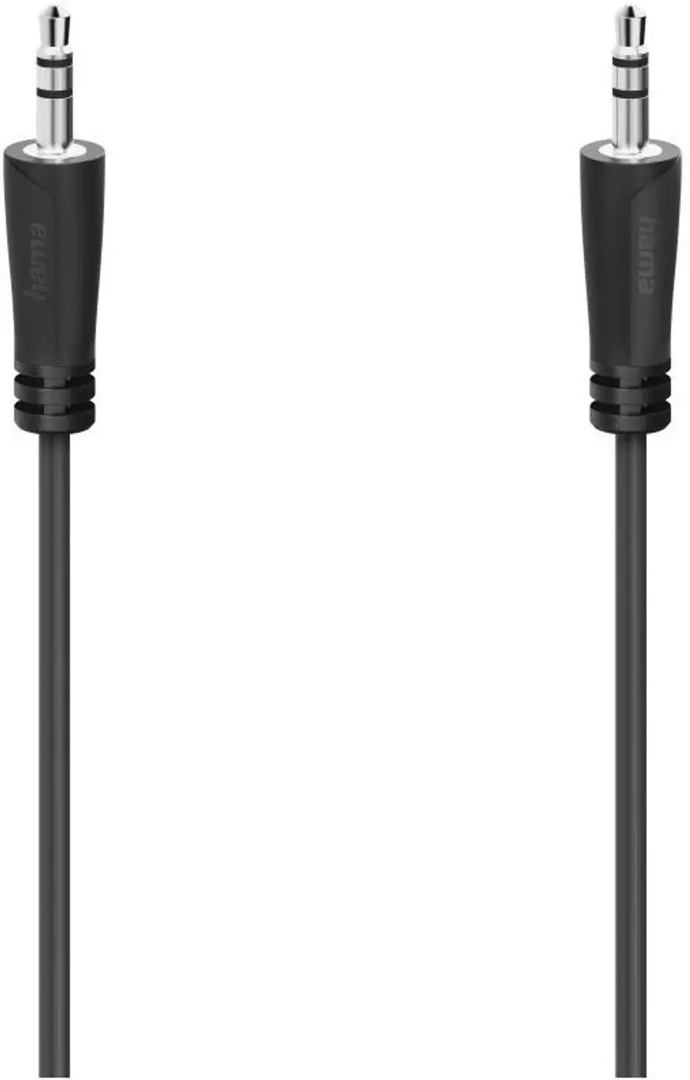Hama 3,5mm Jack Audiokabel Stereo 3m - Zwart