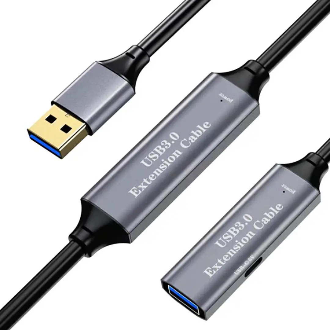 NÖRDIC USB3-EX11 USB 3.1 Actieve Verlengkabel 5Gbps 10m