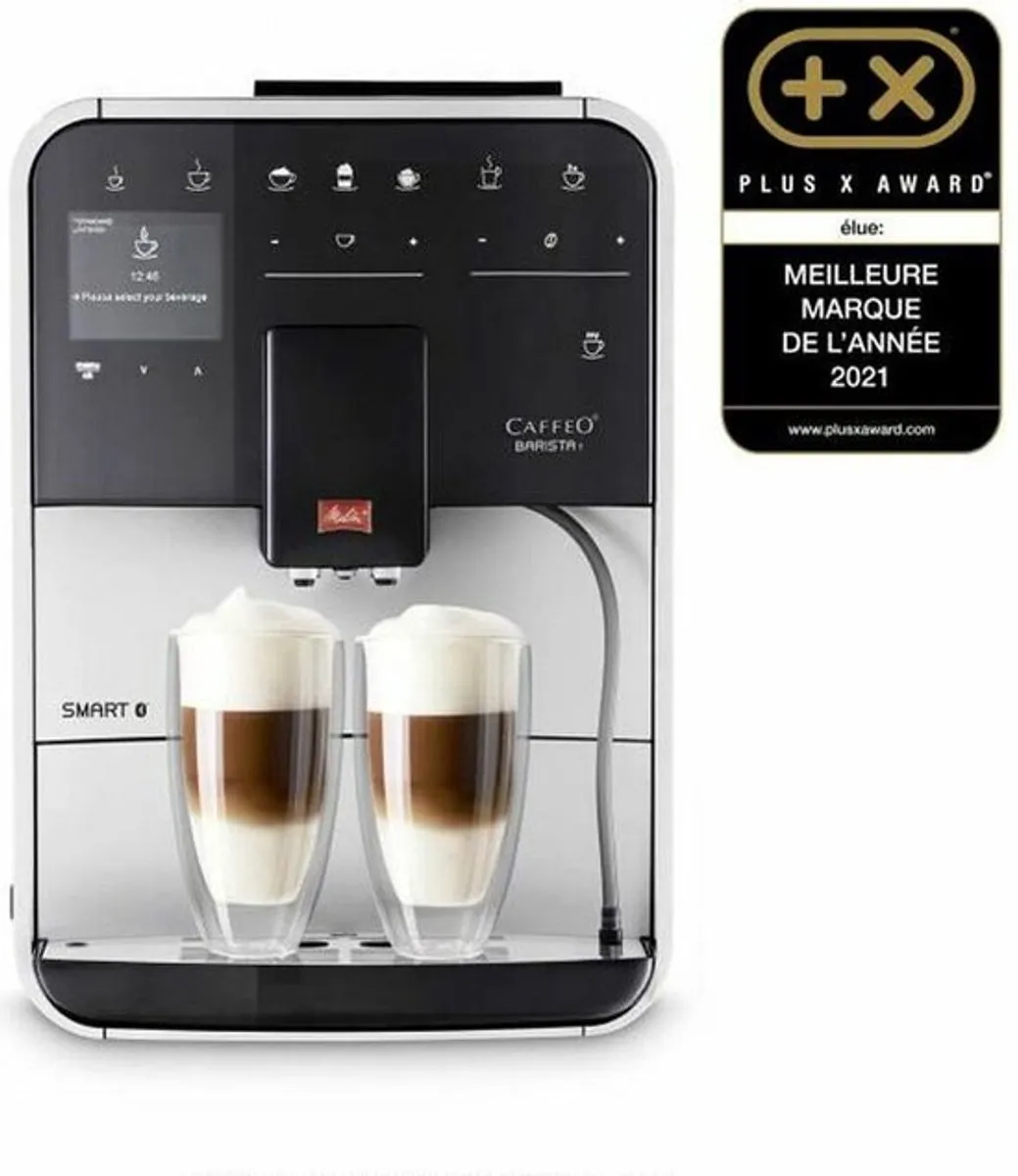 Melitta Barista Smart F831-101 Volautomaat Espressomachine - Zilver - afbeelding 6 van 6