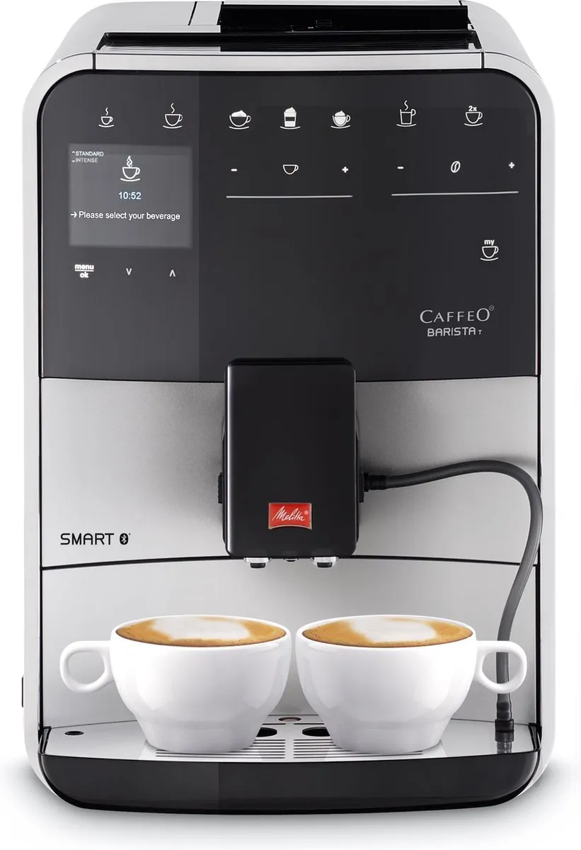 Melitta Barista Smart F831-101 Volautomaat Espressomachine - Zilver