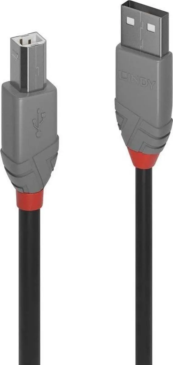 Lindy USB 2.0 A/M naar USB B/M Kabel 3m