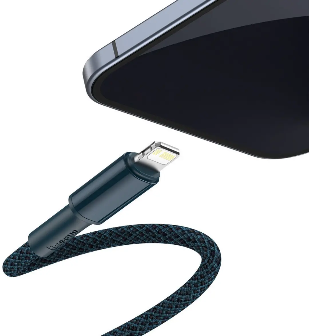 Baseus USB-C naar Lightning-kabel 20W 5A PD 1m - Blauw