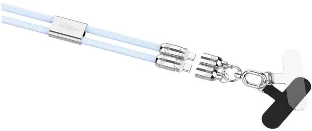 Ansmann USB-C-kabel 1700-0191 1.2m - Blauw