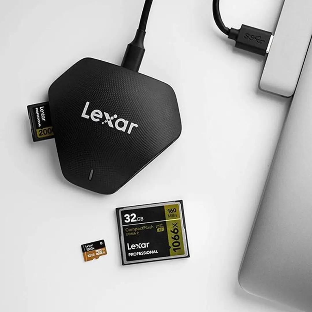 Lexar LRW500URB Multi-Card Reader - Zwart